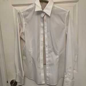 Brooks Brothers 346 White Button Down size 4
